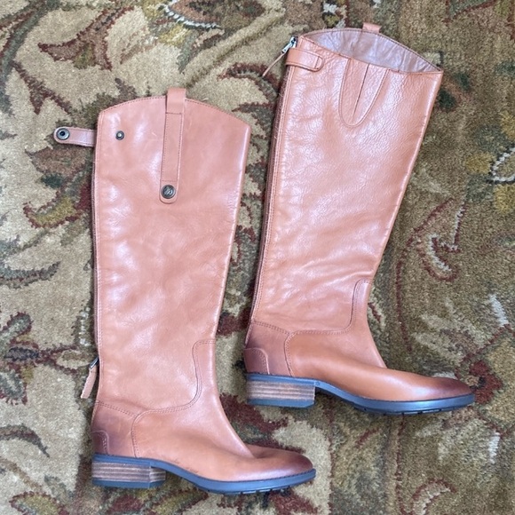 Sam Edelman Penny Leather Riding Boot. - Picture 4 of 14